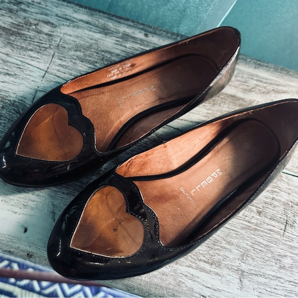 Jeffrey Campbell Black Heart Flats